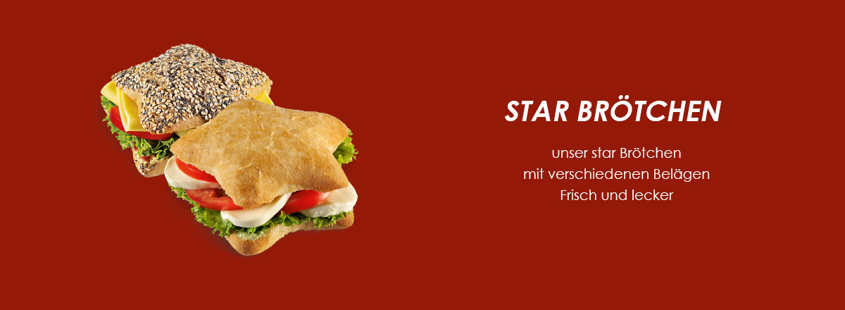 leckeres star-Brötchen